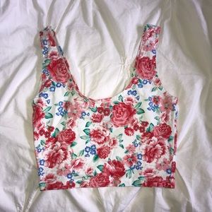 Floral Crop Top